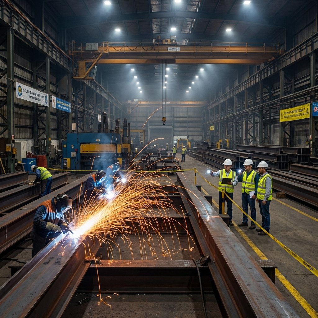 Çelik Yapı Fabrika Denetimi